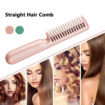 2 In 1 Wireless Straight Hair Comb